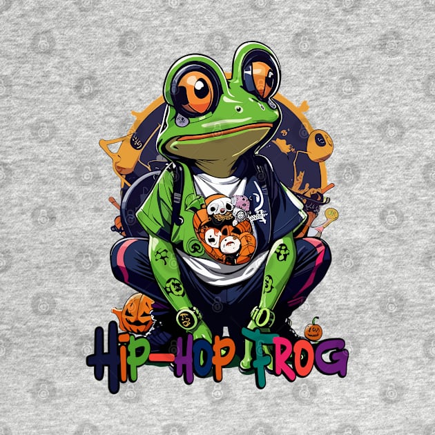 hip-hop fashion cute frog by Mamski Store